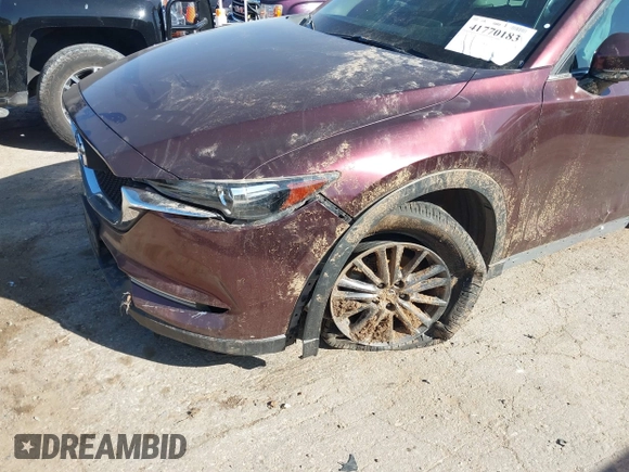 2019 Mazda CX-5 Sport with VIN JM3KFABM2K0686372, listed as a IAAI auction lot 41770183 with 57,202 mi miles and . Bid and sale history available at DreamBid. Image 6.