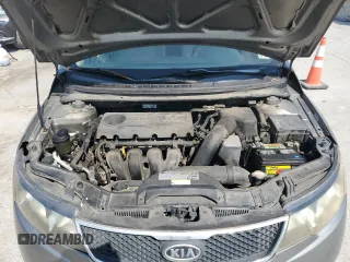 2010 Kia Forte EX with VIN KNAFU4A2XA5055286, listed as a Copart auction lot 75952004 with Not Provided miles and Salvage Title. Bid and sale history available at carsss.com. Image 11.