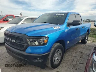 2023 Ram 1500 Tradesman with VIN 1C6RRFCG6PN600616, listed as a Copart auction lot 75331334 with Not provided miles and Salvage title. Bid and sale history available at DreamBid. Image 1.