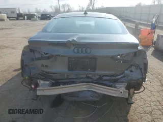 2021 Audi A5 Sportback S line Premium Plus with VIN WAUFACF54MA043734, listed as a Copart auction lot 43883624 with 39,599 mi miles. Bid and sale history available at carsss.com. Image 6.
