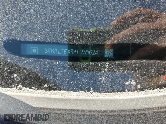 2019 GMC Terrain SLE with VIN 3GKALTEX9KL235624, listed as a Copart auction lot 62329065 with 29,993 mi miles and Salvage title. Bid and sale history available at DreamBid. Image 13.