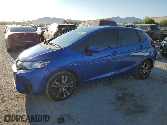 2016 Honda Fit EX with VIN JHMGK5H7XGS016002, listed as a Copart auction lot 54780145 with 88,491 mi miles and Salvage title. Bid and sale history available at DreamBid. Image 1.