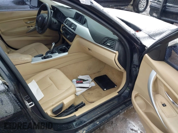 2012 BMW 3 Series 328i with VIN WBA3A5C56CF348558, listed as a IAAI auction lot 41541776 with 138,245 mi miles. Bid and sale history available at carsss.com. Image 5.