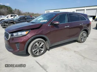 2020 Kia Sorento LX V6 with VIN 5XYPG4A5XLG690513, listed as a Copart auction lot 46847885 with 103,909 mi miles and Salvage Title. Bid and sale history available at carsss.com. Image 1.