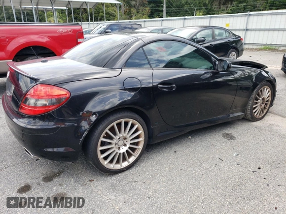 2010 Mercedes-Benz SLK-Class SLK 300 with VIN WDBWK5EA0AF230525, listed as a Copart auction lot 62399164 with 38,250 mi miles and Salvage Title. Bid and sale history available at carsss.com. Image 3.
