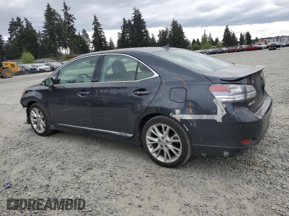 2010 Lexus HS 250h with VIN JTHBB1BA0A2025306, listed as a Copart auction lot 54450975 with 95,316 mi miles and Salvage Title. Bid and sale history available at DreamBid. Image 2.