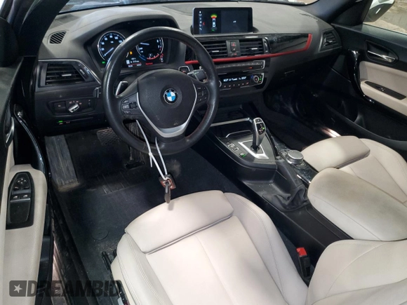 2020 BMW 2 Series 230i xDrive with VIN WBA2J3C06L7E63629, listed as a Copart auction lot 73711874 with 78,234 mi miles and Salvage Title. Bid and sale history available at carsss.com. Image 8.