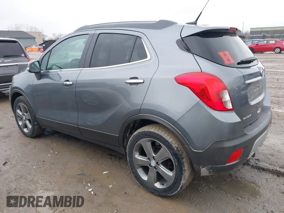 2014 Buick Encore with VIN KL4CJASB7EB592744, listed as a IAAI auction lot 41991047 with 92,702 mi miles. Bid and sale history available at carsss.com. Image 14.