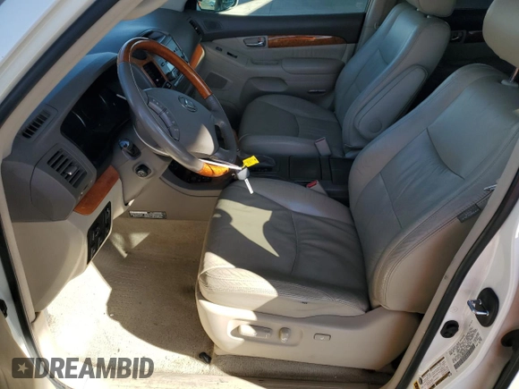 2004 Lexus GX 470 z VIN JTJBT20X240059501, wystawiony jako Copart lot #45146365 z przebiegiem 190 145 mil mil oraz Tytuł czysty. Historia ofert i sprzedaży dostępna na DreamBid. Obrazek 7.