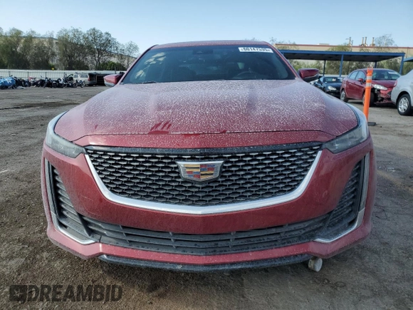 2021 Cadillac CT5 Premium Luxury with VIN 1G6DN5RK5M0145158, listed as a Copart auction lot 60147535 with 30,507 mi miles and Salvage title. Bid and sale history available at DreamBid. Image 5.