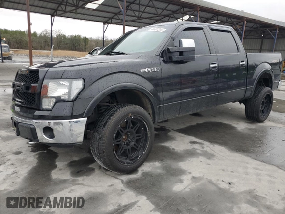 2011 Ford F-150 Lariat with VIN 1FTFW1E67BFA12349, listed as a Copart auction lot 44407295 with 178,436 mi miles and Salvage Title. Bid and sale history available at carsss.com. Image 1.