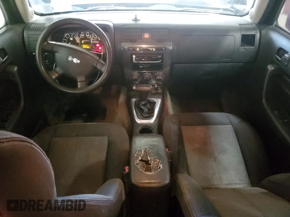 2006 Hummer H3 with VIN 5GTDN136468237702, listed as a Copart auction lot 80687264 with 284,169 mi miles and Salvage Title. Bid and sale history available at carsss.com. Image 8.