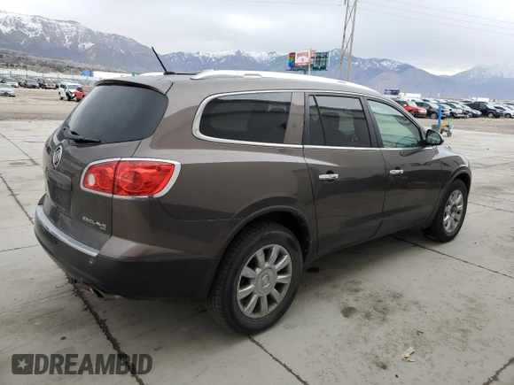 2012 Buick Enclave Leather with VIN 5GAKVCED7CJ150758, listed as a Copart auction lot 51383205 with 166,485 mi miles and Clean Title. Bid and sale history available at carsss.com. Image 3.