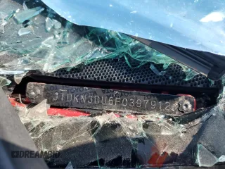2015 Toyota Prius Four with VIN JTDKN3DU6F0397912, listed as a Copart auction lot 79181854 with 196,146 mi miles and Salvage Title. Bid and sale history available at DreamBid. Image 12.