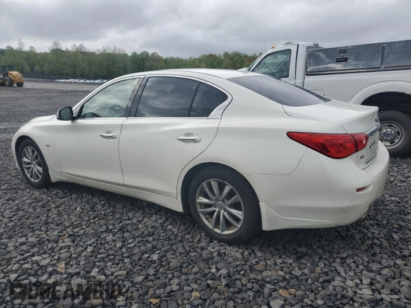 2016 Infiniti Q50 Premium with VIN JN1CV7AR7GM251575, listed as a Copart auction lot 55110115 with 238,751 mi miles and Salvage Title. Bid and sale history available at DreamBid. Image 2.