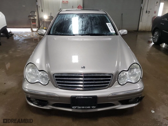 2007 Mercedes-Benz C-Class 2.5L Sport with VIN WDBRF52H07F863344, listed as a Copart auction lot 45531345 with 133,755 mi miles and Salvage Title. Bid and sale history available at carsss.com. Image 5.