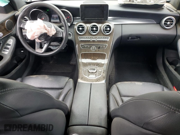 2018 Mercedes-Benz C with VIN WDDWF4JB9JR389174, listed as a Copart auction lot 55752745 with 53,332 mi miles and Clean Title. Bid and sale history available at DreamBid. Image 8.