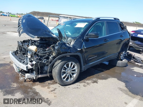 2019 Jeep Cherokee Latitude Plus with VIN 1C4PJLLB6KD154914, listed as a IAAI auction lot 42312708 with Not provided miles and . Bid and sale history available at DreamBid. Image 17.