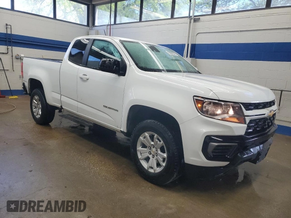 2022 Chevrolet Colorado 2WD LT z VIN 1GCHSCEA6N1232636, wystawiony jako Copart lot #58310435 z przebiegiem 16 937 mil mil oraz Czysty tytuł • Clean title. Historia ofert i sprzedaży dostępna na DreamBid. Obrazek 4.