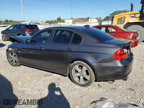 2008 BMW 3 Series 328xi with VIN WBAVC73558KP39973, listed as a Copart auction lot 71265464 with 0 mi miles and Non Repairable. Bid and sale history available at carsss.com. Image 2.