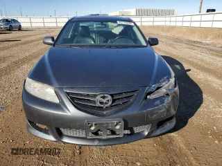 2005 Mazda 6 Sport S with VIN 1YVHP80D855M52119, listed as a Copart auction lot 42778265 with 211,422 mi miles and Salvage Title. Bid and sale history available at DreamBid. Image 5.