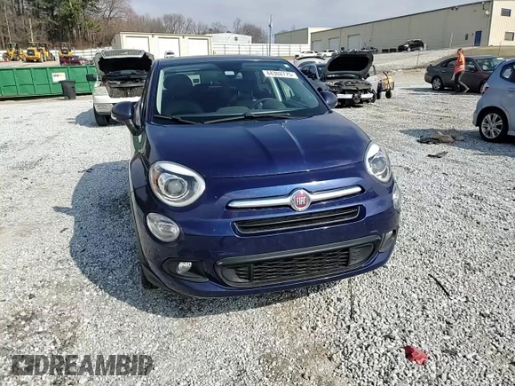 2018 FIAT 500X Lounge with VIN ZFBCFXDBXJP716061, listed as a Copart auction lot 44302775 with 68,128 mi miles and Salvage title. Bid and sale history available at DreamBid. Image 10.