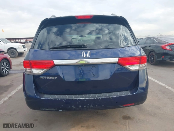 2014 Honda Odyssey LX with VIN 5FNRL5H23EB013044, listed as a IAAI auction lot 41644270 with 244,271 mi miles. Bid and sale history available at carsss.com. Image 16.