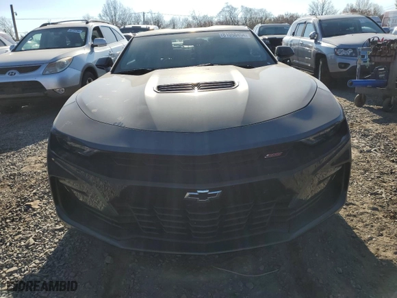 2019 Chevrolet Camaro 1SS with VIN 1G1FF1R75K0106485, listed as a Copart auction lot 81050454 with 75,551 mi miles and Salvage Title. Bid and sale history available at carsss.com. Image 5.