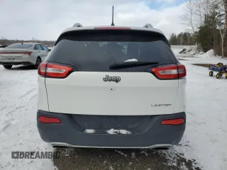 2017 Jeep Cherokee Limited with VIN 1C4PJLDSXHW587034, listed as a Copart auction lot 87054634 with 118,551 mi miles and Clean Title. Bid and sale history available at DreamBid. Image 6.