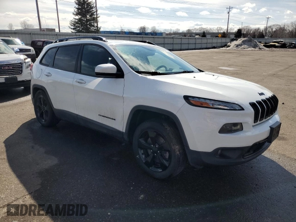 2016 Jeep Cherokee High Altitude with VIN 1C4PJLDB3GW323927, listed as a Copart auction lot 46616145 with 105,974 mi miles and Salvage Title. Bid and sale history available at carsss.com. Image 4.