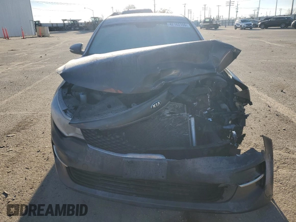2016 Kia Optima LX with VIN KNAGT4L32G5119813, listed as a Copart auction lot 42162155 with 141,142 mi miles and Salvage Title. Bid and sale history available at carsss.com. Image 5.