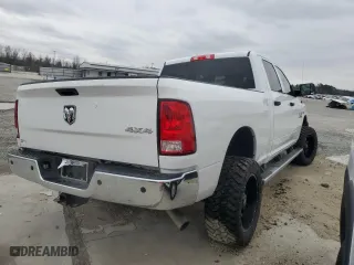 2018 Ram 2500 Tradesman with VIN 3C6UR5CJ3JG148172, listed as a Copart auction lot 46089165 with 53,957 mi miles and Salvage Title. Bid and sale history available at carsss.com. Image 3.