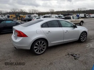 2015 Volvo S60 T6 Drive-E Platinum with VIN YV149MFMXF2335458, listed as a Copart auction lot 80777934 with 140,790 mi miles and Salvage title. Bid and sale history available at DreamBid. Image 3.