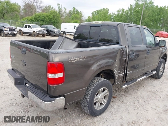 2006 Ford F-150 XLT with VIN 1FTPW14506KA91177, listed as a IAAI auction lot 42493781 with 209,191 mi miles and . Bid and sale history available at DreamBid. Image 4.