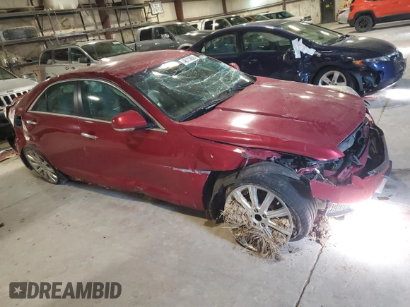 2013 Cadillac ATS Luxury z VIN 1G6AB5SAXD0136503, wystawiony jako Copart lot #48175855 z przebiegiem 133 634 mil mil oraz Szkoda całkowita • Salvage title. Historia ofert i sprzedaży dostępna na DreamBid. Obrazek 4.