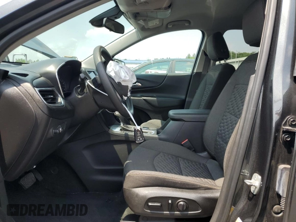2021 Chevrolet Equinox LT with VIN 3GNAXKEV8ML391995, listed as a Copart auction lot 60400895 with 95,315 mi miles and Salvage title. Bid and sale history available at DreamBid. Image 7.