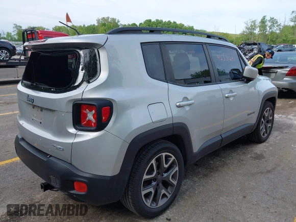 2017 Jeep Renegade Altitude with VIN ZACCJABB0HPF50416, listed as a IAAI auction lot 42331291 with 109,509 mi miles and . Bid and sale history available at DreamBid. Image 4.