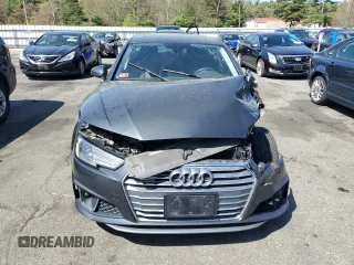 2019 Audi A4 Premium with VIN WAUDNAF43KA027299, listed as a Copart auction lot 55176575 with Not provided miles and Salvage title. Bid and sale history available at DreamBid. Image 5.