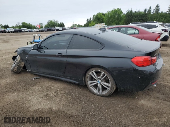 2014 BMW 4 Series 435i xDrive z VIN WBA3R5C5XEK188672, wystawiony jako Copart lot #62351875 z przebiegiem 58 889 mil mil oraz Szkoda całkowita • Salvage title. Historia ofert i sprzedaży dostępna na DreamBid. Obrazek 2.