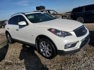2017 Infiniti QX50 with VIN JN1BJ0RR5HM402997, listed as a Copart auction lot 72995384 with 115,626 mi miles and Salvage Title. Bid and sale history available at carsss.com. Image 4.