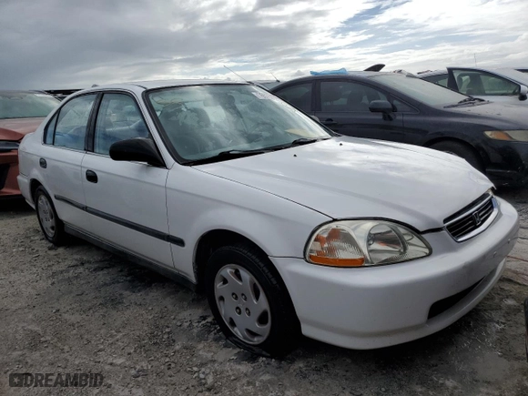 1996 Honda Civic LX "O" w/Air with VIN 2HGEJ667XTH531508, listed as a Copart auction lot 76576174 with 93,219 mi miles and Non Repairable. Bid and sale history available at carsss.com. Image 4.