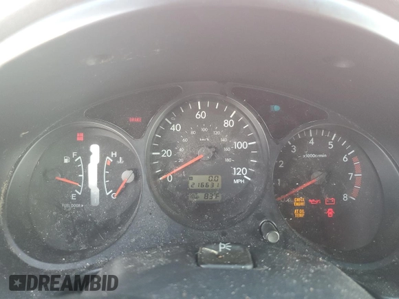 2003 Subaru Forester X with VIN JF1SG63643H744865, listed as a Copart auction lot 80669284 with 216,631 mi miles and Non Repairable. Bid and sale history available at DreamBid. Image 9.