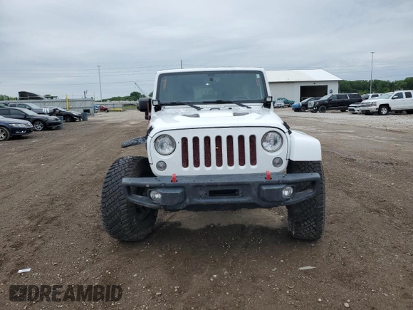 2016 Jeep Wrangler Unlimited Rubicon with VIN 1C4HJWFG9GL223928, listed as a Copart auction lot 58182125 with 57,711 mi miles and Salvage title. Bid and sale history available at DreamBid. Image 5.