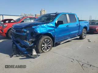 2024 Chevrolet Silverado 1500 RST with VIN 1GCUDEE8XRZ208610, listed as a Copart auction lot 52831005 with 0 mi miles and Salvage Title. Bid and sale history available at carsss.com. Image 1.