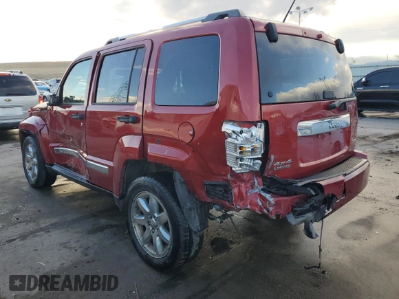 2008 Jeep Liberty Limited with VIN 1J8GN58K28W181218, listed as a Copart auction lot 48192895 with 159,452 mi miles and Salvage Title. Bid and sale history available at DreamBid. Image 2.