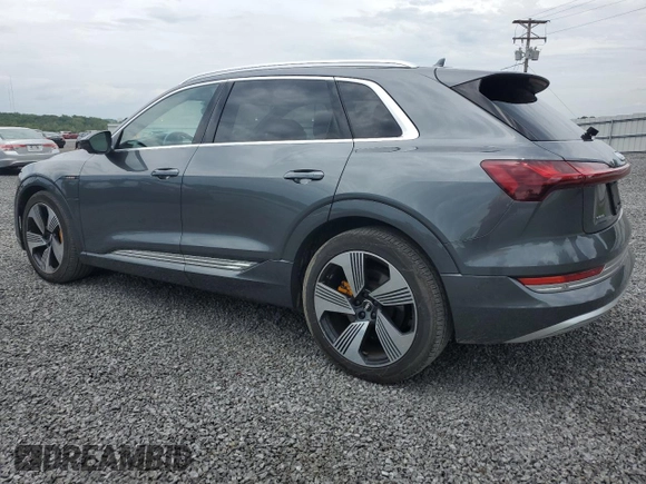 2019 Audi e-tron Prestige with VIN WA1VAAGE2KB005891, listed as a Copart auction lot 60627053 with 25,596 mi miles. Bid and sale history available at carsss.com. Image 2.