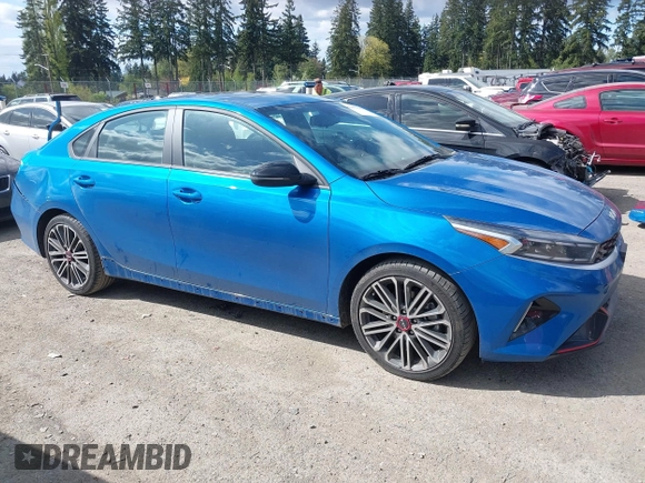 2023 Kia Forte GT with VIN 3KPF44AC5PE569796, listed as a IAAI auction lot 42078383 with 29,365 mi miles and . Bid and sale history available at carsss.com. Image 14.