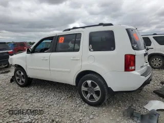 2015 Honda Pilot SE with VIN 5FNYF4H36FB055411, listed as a Copart auction lot 57334135 with Not provided miles and Clean title. Bid and sale history available at DreamBid. Image 2.