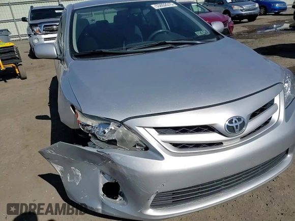 2011 Toyota Corolla L with VIN JTDBU4EEXBJ096841, listed as a Copart auction lot 53802015 with 152,510 mi miles and Salvage Title. Bid and sale history available at carsss.com. Image 11.