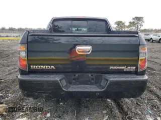2006 Honda Ridgeline RTL with VIN 2HJYK16556H516831, listed as a Copart auction lot 52896565 with 211,504 mi miles and Salvage Title. Bid and sale history available at carsss.com. Image 6.